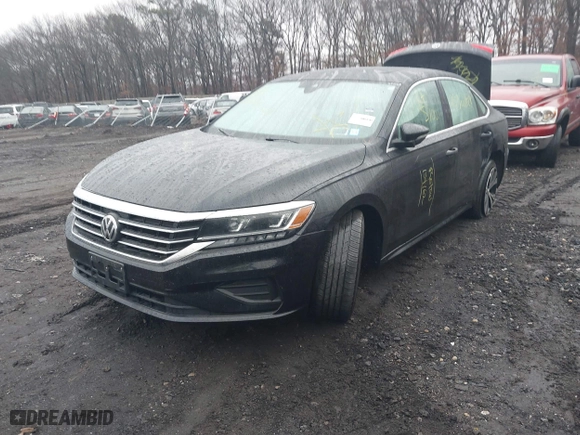 2021 Volkswagen Passat 2.0T SE with VIN 1VWSA7A39MC011751, listed as a IAAI auction lot 41485032 with 999,999 mi miles. Bid and sale history available at carsss.com. Image 16.