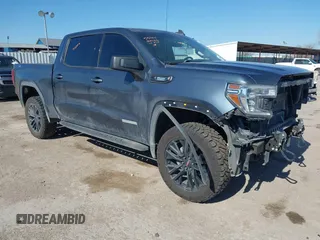 2021 GMC Sierra 1500 Elevation with VIN 1GTU9CET9MZ296309, listed as a IAAI auction lot 41650608 with 68,176 mi miles and . Bid and sale history available at DreamBid. Image 1.