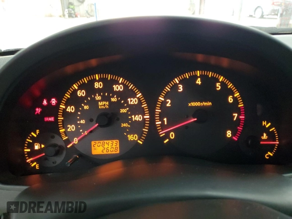 2003 Infiniti G35 w/Leather with VIN JNKCV51EX3M323960, listed as a Copart auction lot 74465534 with 208,433 mi miles and Salvage Title. Bid and sale history available at DreamBid. Image 9.