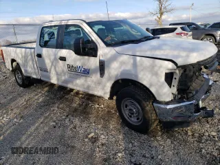 2022 Ford F-250 XL with VIN 1FT7W2A60NEC59187, listed as a Copart auction lot 41717955 with 77,080 mi miles and Salvage title. Bid and sale history available at DreamBid. Image 4.