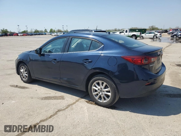 2016 Mazda 3 i Touring with VIN JM1BM1W72G1345350, listed as a Copart auction lot 53570255 with 167,527 mi miles and Salvage Title. Bid and sale history available at DreamBid. Image 2.