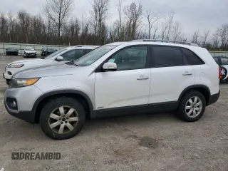 2011 Kia Sorento LX with VIN 5XYKTCA19BG085605, listed as a Copart auction lot 54389415 with 156,792 mi miles and Clean Title. Bid and sale history available at carsss.com. Image 1.
