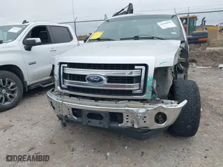 2013 Ford F-150 XL with VIN 1FTEW1CM9DFA20565, listed as a IAAI auction lot 41628818 with 243,884 mi miles. Bid and sale history available at carsss.com. Image 6.