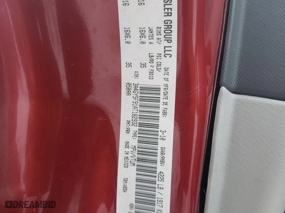 2010 Chrysler PT Cruiser Classic with VIN 3A4GY5F91AT182932, listed as a Copart auction lot 83711494 with 199,302 mi miles and Non Repairable. Bid and sale history available at carsss.com. Image 13.