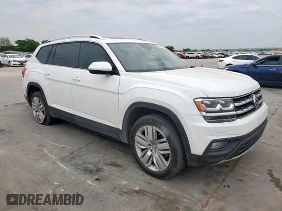2019 Volkswagen Atlas SE with VIN 1V2WR2CA4KC534215, listed as a Copart auction lot 53889295 with 98,097 mi miles and Salvage title. Bid and sale history available at DreamBid. Image 4.