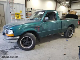 1998 Ford Ranger XL with VIN 1FTYR10U0WUD12872, listed as a Copart auction lot 85137884 with 221,184 mi miles and Salvage Title. Bid and sale history available at carsss.com. Image 1.