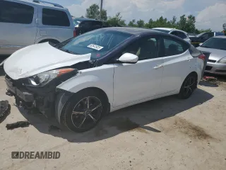 2013 Hyundai Elantra GLS with VIN 5NPDH4AE3DH259487, listed as a Copart auction lot 62541925 with 187,963 mi miles and Salvage title. Bid and sale history available at DreamBid. Image 1.
