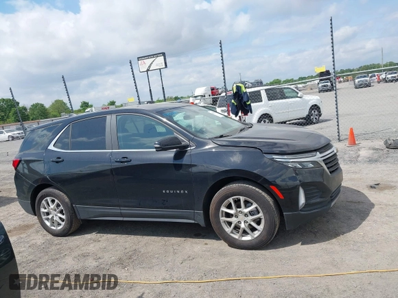 2023 Chevrolet Equinox LT with VIN 3GNAXUEG5PL244891, listed as a IAAI auction lot 42008892 with 112,745 mi miles and . Bid and sale history available at DreamBid. Image 13.