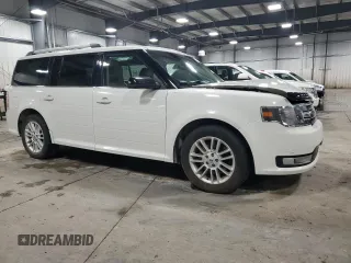 2013 Ford Flex SEL with VIN 2FMHK6C83DBD28854, listed as a Copart auction lot 51460265 with 145,941 mi miles and Salvage Title. Bid and sale history available at carsss.com. Image 4.