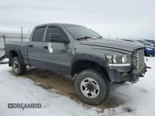 2007 Dodge Ram 3500 Laramie with VIN 3D7MX38CX7G743404, listed as a Copart auction lot 88023165 with 546,621 mi miles and Salvage Title. Bid and sale history available at carsss.com. Image 4.