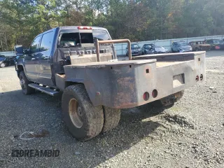 2015 Chevrolet Silverado 3500HD LTZ with VIN 1GC4K0E83FF587522, listed as a Copart auction lot 84627984 with 133,935 mi miles and Salvage Title. Bid and sale history available at DreamBid. Image 2.
