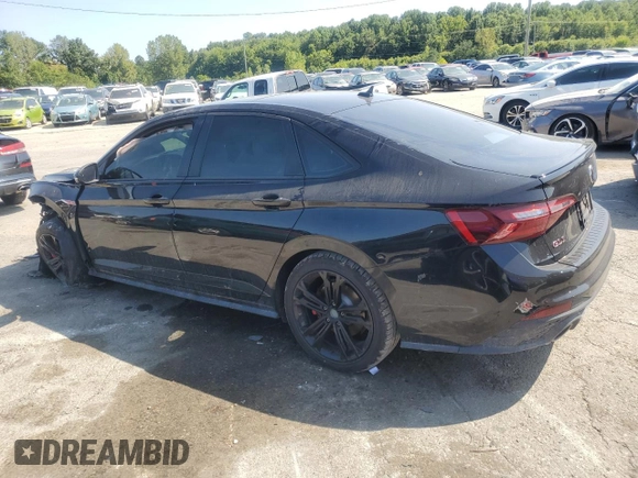 2022 Volkswagen Jetta GLI Autobahn with VIN 3VW2T7BU1NM007419, listed as a Copart auction lot 73514254 with 53,927 mi miles and Salvage title. Bid and sale history available at DreamBid. Image 2.