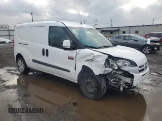 2015 Ram ProMaster City Cargo Tradesman SLT with VIN ZFBERFBT6F6197965, listed as a Copart auction lot 49338685 with 203,627 mi miles and Salvage Title. Bid and sale history available at carsss.com. Image 4.
