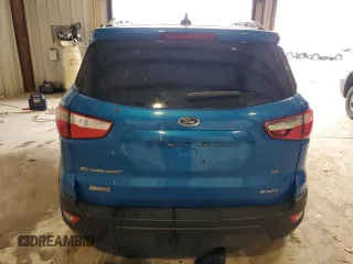 2018 Ford EcoSport SE with VIN MAJ6P1UL6JC247772, listed as a Copart auction lot 43727195 with 90,167 mi miles and Salvage Title. Bid and sale history available at carsss.com. Image 6.