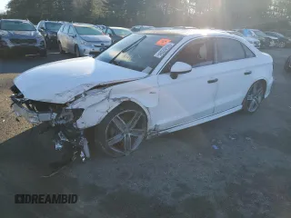 2016 Audi A3 2.0T Premium Plus with VIN WAUJ8GFF4G1043596, listed as a Copart auction lot 86582894 with 0 mi miles and Salvage Title. Bid and sale history available at carsss.com. Image 1.
