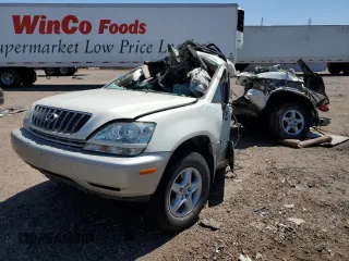 2003 Lexus RX 300 with VIN JTJHF10U930312913, listed as a Copart auction lot 50895704 with 0 mi miles and Non Repairable. Bid and sale history available at carsss.com. Image 1.