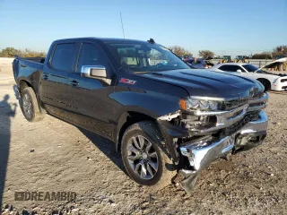 2021 Chevrolet Silverado 1500 LT with VIN 1GCUYDET9MZ379702, listed as a Copart auction lot 84435314 with 50,843 mi miles and Salvage Title. Bid and sale history available at carsss.com. Image 4.
