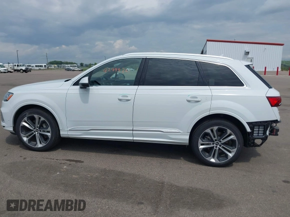 2021 Audi Q7 Premium Plus with VIN WA1LXAF75MD021454, listed as a IAAI auction lot 42444321 with 39,103 mi miles and . Bid and sale history available at DreamBid. Image 15.
