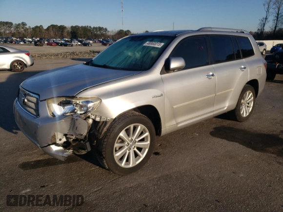 2009 Toyota Highlander Limited with VIN JTEEW44A492028718, listed as a Copart auction lot 48860015 with 145,886 mi miles and Salvage title. Bid and sale history available at DreamBid. Image 1.