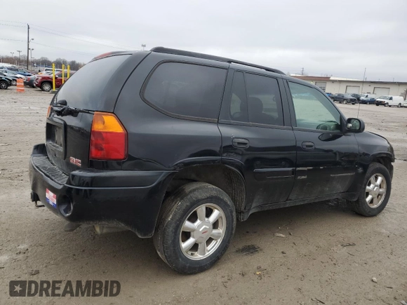 2005 GMC Envoy SLT with VIN 1GKDT13S952165475, listed as a Copart auction lot 44102465 with 0 mi miles and Salvage Title. Bid and sale history available at carsss.com. Image 3.