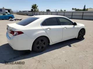 2010 Acura TSX with VIN JH4CU2F61AC018059, listed as a Copart auction lot 62791295 with 165,154 mi miles and Salvage title. Bid and sale history available at DreamBid. Image 3.