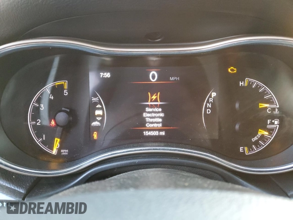 2016 Jeep Grand Cherokee Limited with VIN 1C4RJFBM2GC326818, listed as a Copart auction lot 87523395 with 154,503 mi miles and Clean title. Bid and sale history available at DreamBid. Image 9.