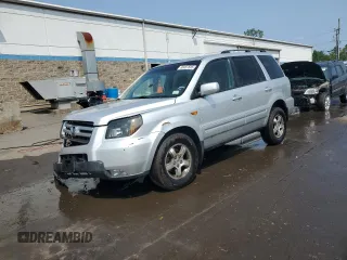 2008 Honda Pilot SE z VIN 5FNYF18378B016554, wystawiony jako Copart lot #60467685 z przebiegiem 209 977 mil mil oraz Szkoda całkowita • Salvage title. Historia ofert i sprzedaży dostępna na DreamBid. Obrazek 1.