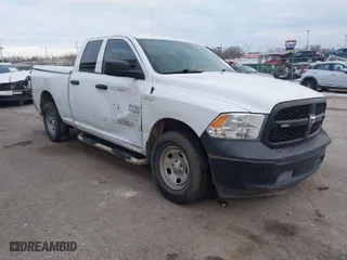 2018 Ram 1500 Express with VIN 1C6RR7FT8JS153794, listed as a IAAI auction lot 41072931 with 95,060 mi miles. Bid and sale history available at carsss.com. Image 1.