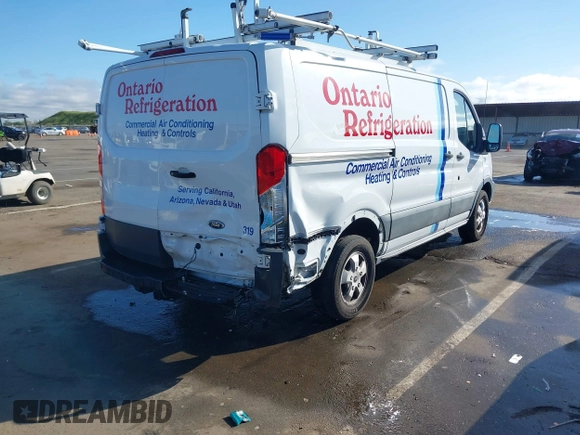 2018 Ford Transit z VIN 1FTYR1YG9JKA61529, wystawiony jako IAAI lot #41945625 z przebiegiem 132 463 mil mil oraz . Historia ofert i sprzedaży dostępna na DreamBid. Obrazek 4.