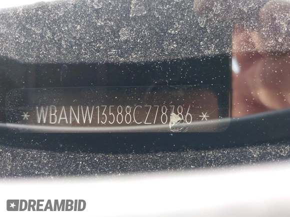 2008 BMW 5 Series 535i with VIN WBANW13588CZ78786, listed as a IAAI auction lot 42142692 with 193,248 mi miles and . Bid and sale history available at carsss.com. Image 9.