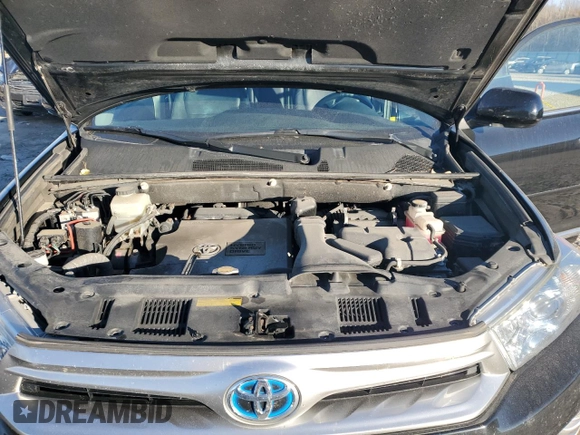 2011 Toyota Highlander Hybrid Limited with VIN JTEDC3EH0B2001564, listed as a Copart auction lot 82548214 with 0 mi miles and Salvage Title. Bid and sale history available at carsss.com. Image 11.