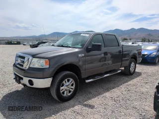 2007 Ford F-150 XLT z VIN 1FTPW14V97KD18755, wystawiony jako Copart lot #59716275 z przebiegiem 163 029 mil mil oraz Czysty tytuł • Clean title. Historia ofert i sprzedaży dostępna na DreamBid. Obrazek 1.