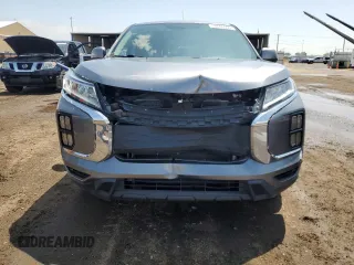 2020 Mitsubishi Outlander ES with VIN JA4AP3AU1LU011034, listed as a Copart auction lot 58606965 with 92,423 mi miles and Salvage title. Bid and sale history available at DreamBid. Image 5.