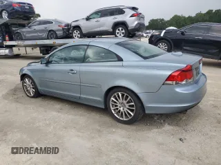 2007 Volvo C70 with VIN YV1MC68277J026546, listed as a Copart auction lot 63114195 with 154,226 mi miles and Salvage title. Bid and sale history available at DreamBid. Image 2.