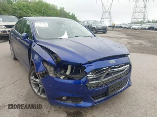 2014 Ford Fusion Titanium with VIN 3FA6P0K9XER147196, listed as a IAAI auction lot 42150441 with 110,276 mi miles and . Bid and sale history available at DreamBid. Image 6.