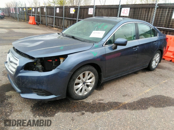 2015 Subaru Legacy Premium with VIN 4S3BNBD66F3006882, listed as a IAAI auction lot 41958873 with 97,926 mi miles and . Bid and sale history available at DreamBid. Image 20.
