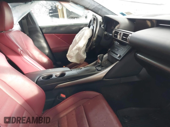 2016 Lexus IS 300/350 with VIN JTHCM1D28G5007499, listed as a IAAI auction lot 41395094 with 119,378 mi miles and . Bid and sale history available at DreamBid. Image 5.