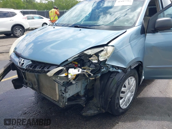 2008 Toyota Sienna CE with VIN 5TDZK23C08S221903, listed as a IAAI auction lot 41957782 with 169,245 mi miles and . Bid and sale history available at carsss.com. Image 6.