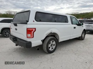 2016 Ford F-150 XL with VIN 1FTMF1CP0GKD10534, listed as a Copart auction lot 50869025 with 307,869 mi miles and Salvage Title. Bid and sale history available at carsss.com. Image 3.