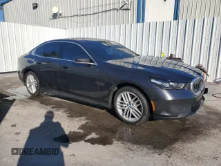 2025 BMW 5 Series 530i with VIN WBA43FJ09SCT21026, listed as a Copart auction lot 87364074 with 0 mi miles and Clean Title. Bid and sale history available at carsss.com. Image 4.
