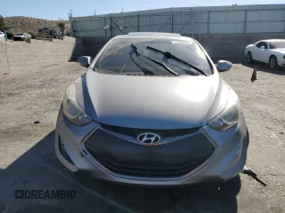 2013 Hyundai Elantra Coupe SE with VIN KMHDH6AE7DU016505, listed as a Copart auction lot 74535694 with 0 mi miles and Salvage Title. Bid and sale history available at carsss.com. Image 5.