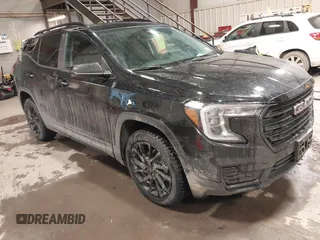 2024 GMC Terrain SLE with VIN 3GKALTEG9RL379135, listed as a IAAI auction lot 41270793 with 15,598 mi miles. Bid and sale history available at carsss.com. Image 1.