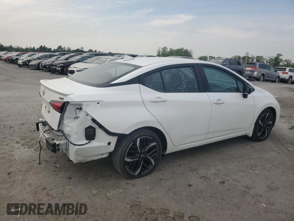 2023 Nissan Versa SR with VIN 3N1CN8FV7PL830359, listed as a Copart auction lot 53956695 with 69,845 mi miles and Salvage title. Bid and sale history available at DreamBid. Image 3.