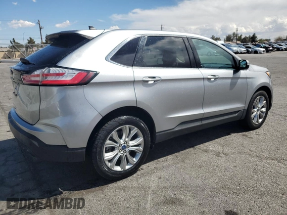 2022 Ford Edge Titanium with VIN 2FMPK4K97NBA37656, listed as a Copart auction lot 51493855 with 110,915 mi miles and Clean Title. Bid and sale history available at carsss.com. Image 3.