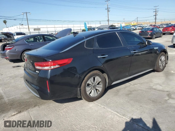 2018 Kia Optima Premium with VIN KNAGT4LE7J5020655, listed as a Copart auction lot 51988535 with 124,996 mi miles and Salvage Title. Bid and sale history available at carsss.com. Image 3.