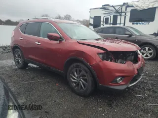 2016 Nissan Rogue SL with VIN 5N1AT2MV2GC830013, listed as a Copart auction lot 51688225 with 157,544 mi miles and Salvage Title. Bid and sale history available at DreamBid. Image 4.