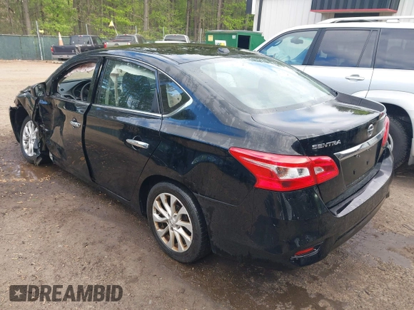 2019 Nissan Sentra S with VIN 3N1AB7AP8KY397097, listed as a IAAI auction lot 42038956 with 51,538 mi miles and . Bid and sale history available at DreamBid. Image 3.