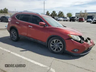 2016 Nissan Rogue SL with VIN 5N1AT2MT1GC730869, listed as a Copart auction lot 51115805 with 128,679 mi miles and Salvage Title. Bid and sale history available at DreamBid. Image 4.