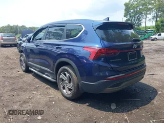 2021 Hyundai Santa Fe SE with VIN 5NMS1DAJXMH344025, listed as a IAAI auction lot 42477124 with 17,129 mi miles and . Bid and sale history available at DreamBid. Image 3.