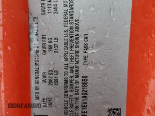 2010 Chevrolet Camaro LS z VIN 2G1FE1EV1A9218650, wystawiony jako Copart lot #42501785 z przebiegiem 122 286 mil mil oraz Szkoda całkowita • Salvage title. Historia ofert i sprzedaży dostępna na DreamBid. Obrazek 14.